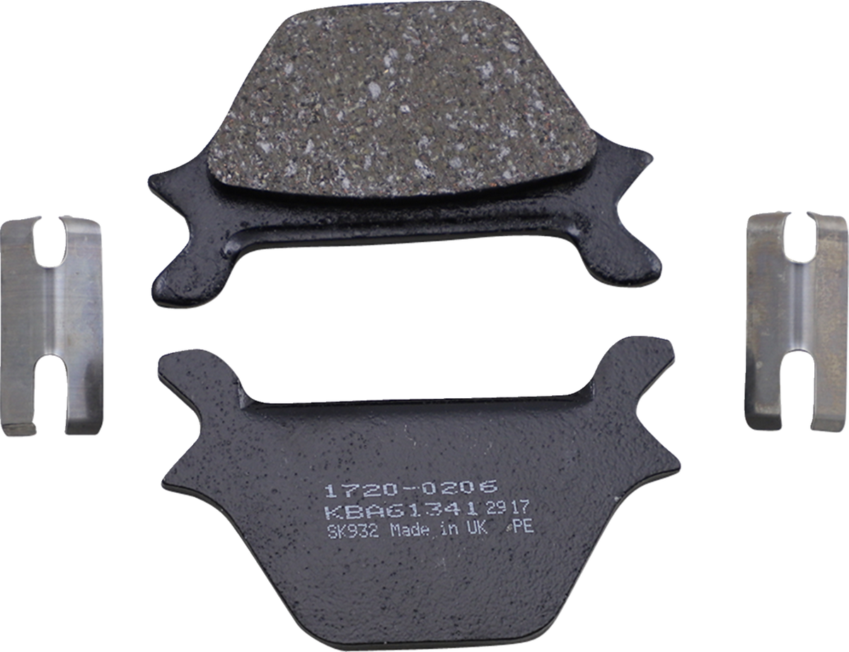 Drag Specialties Organic Harley/Buell Brake Pads