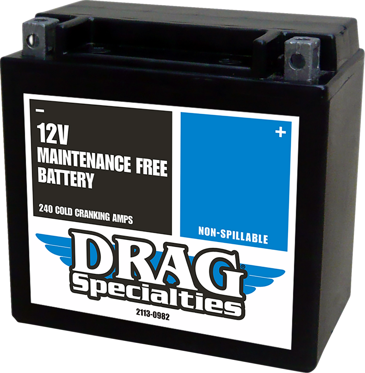 Drag Specialties AGM Maintenance-Free Battery
