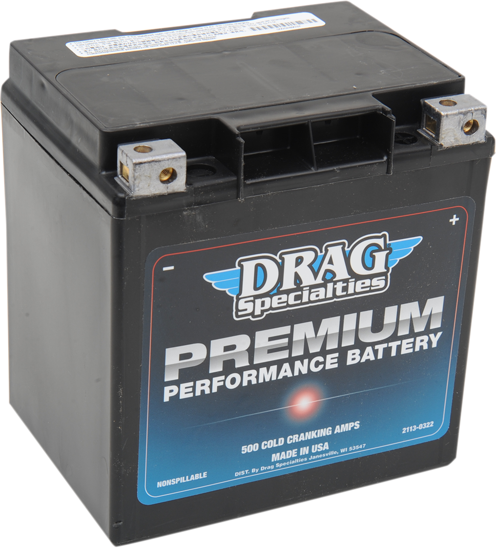 Drag Specialties Premium Performance Battery