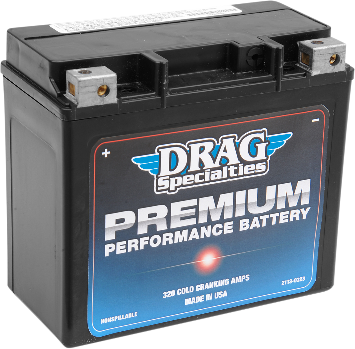 Drag Specialties Premium Performance Battery