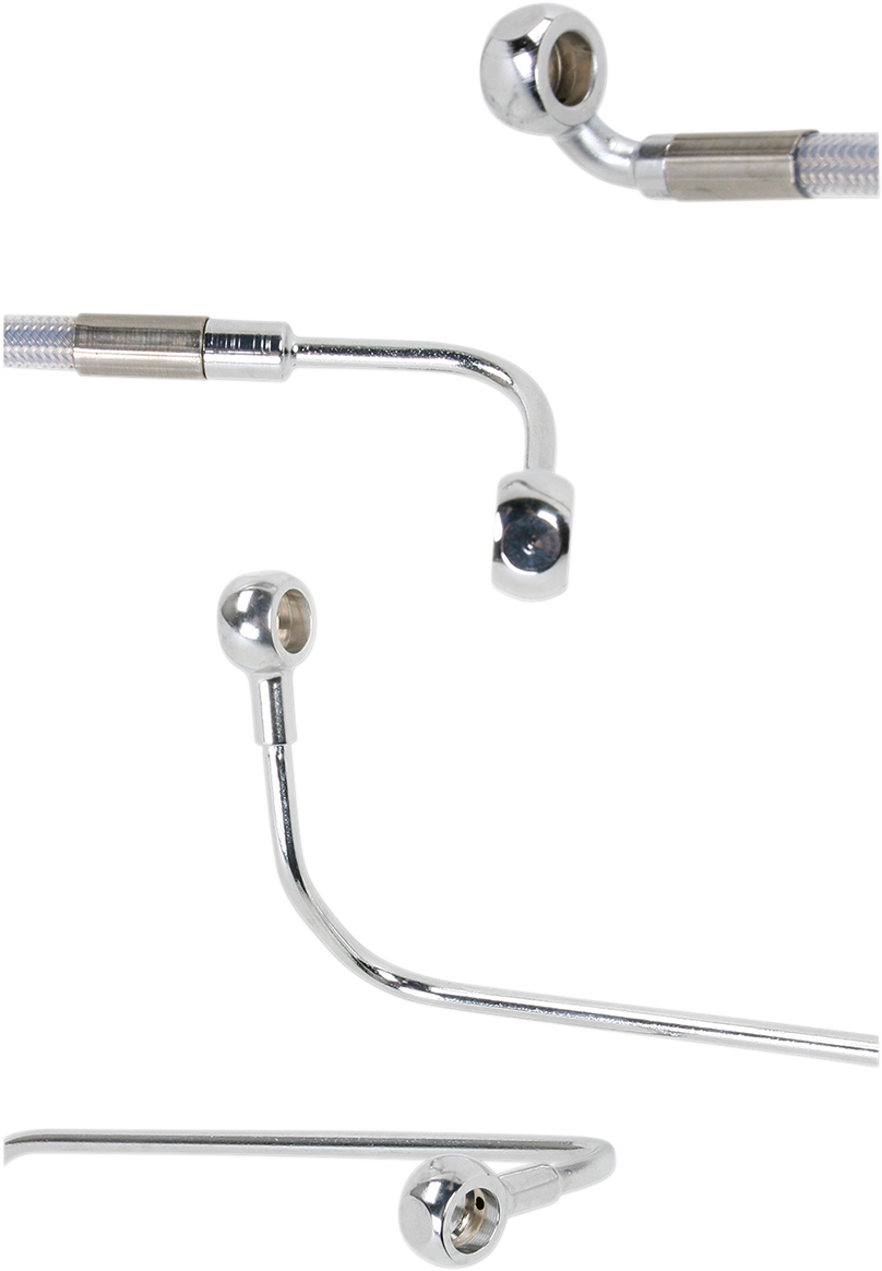 Drag Specialties Stainless Steel Brake Line Kit