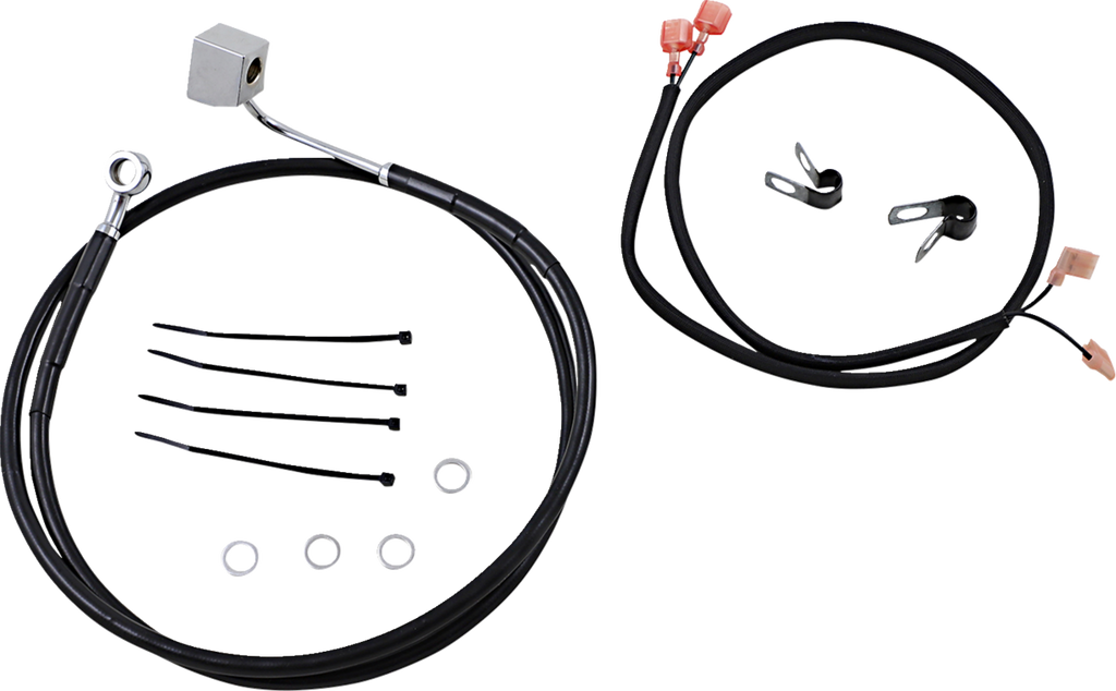 Drag Specialties Stainless Steel Brake Line Kit