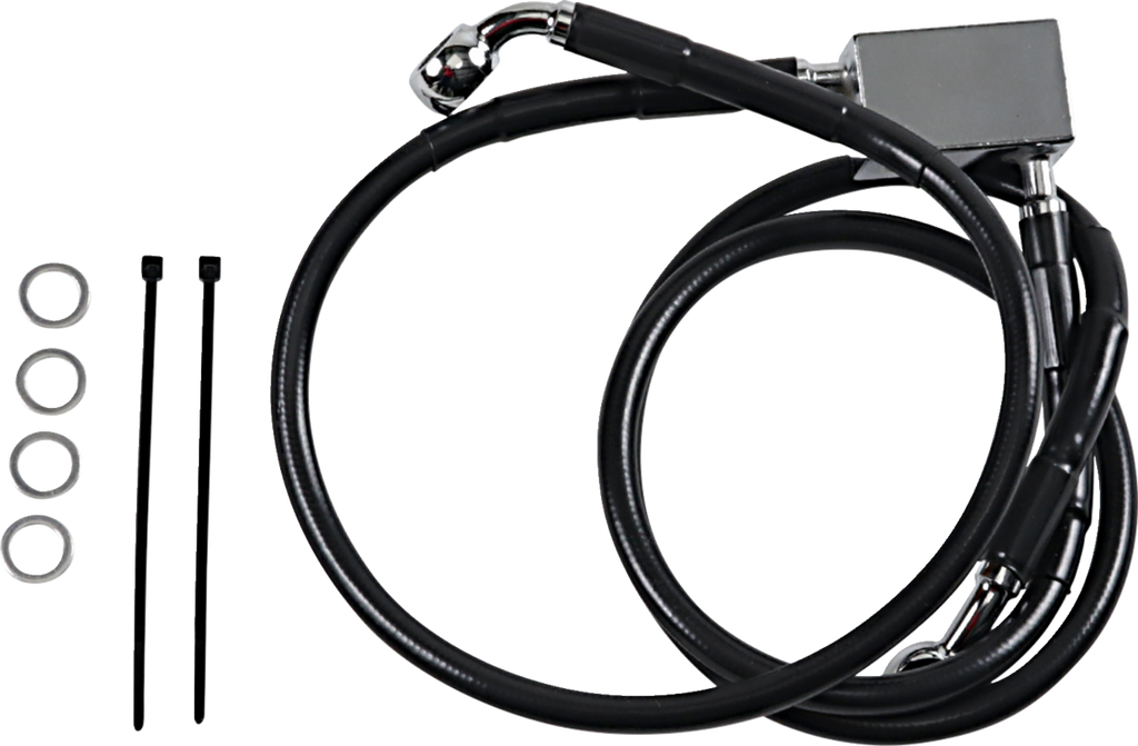 Drag Specialties Stainless Steel Brake Line Kit