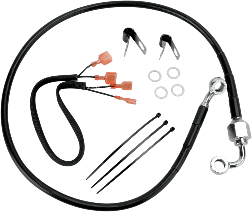 Drag Specialties Stainless Steel Brake Line Kit