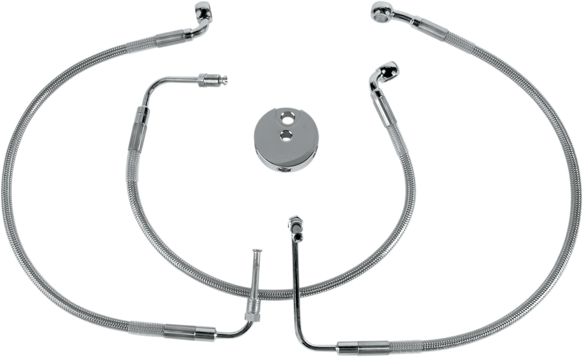 Drag Specialties Stainless Steel Brake Line Kit