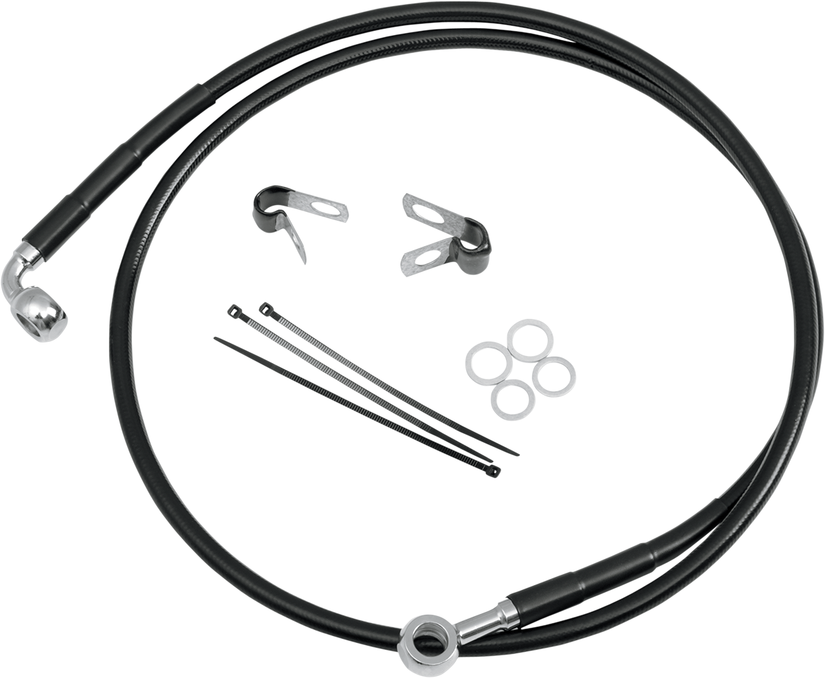 Drag Specialties Stainless Steel Brake Line Kit