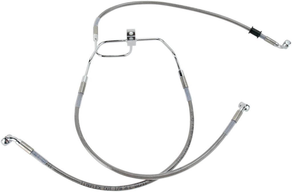 Drag Specialties Stainless Steel Brake Line Kit