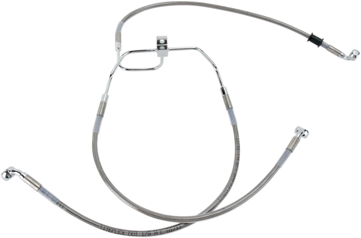Drag Specialties Stainless Steel Brake Line Kit