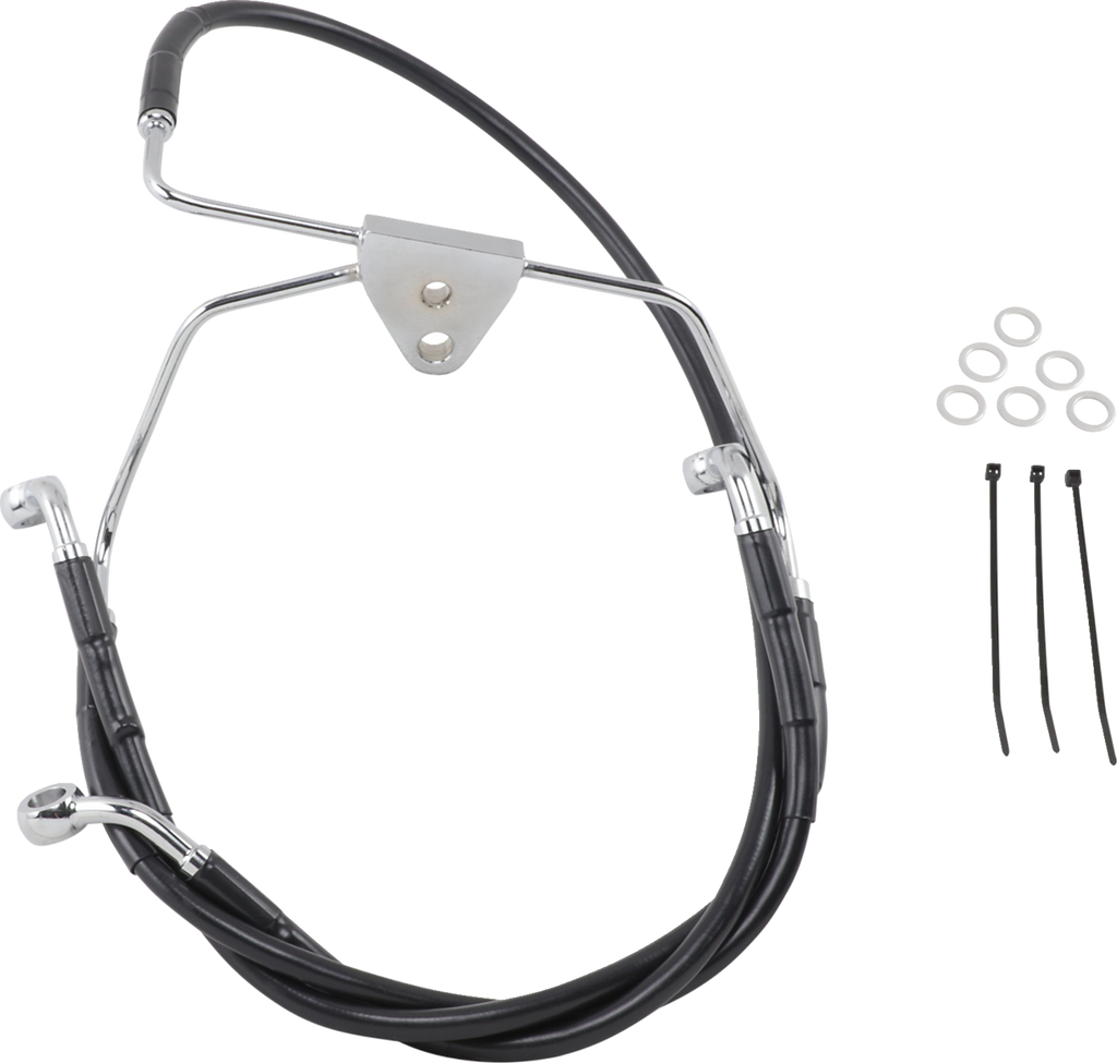 Drag Specialties Stainless Steel Brake Line Kit