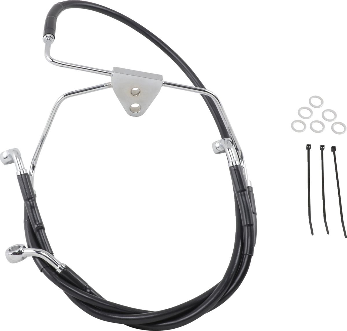 Drag Specialties Stainless Steel Brake Line Kit