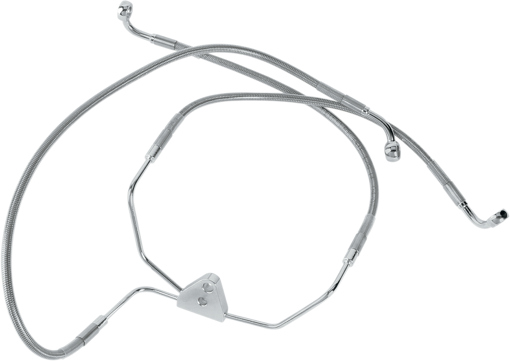 Drag Specialties Stainless Steel Brake Line Kit