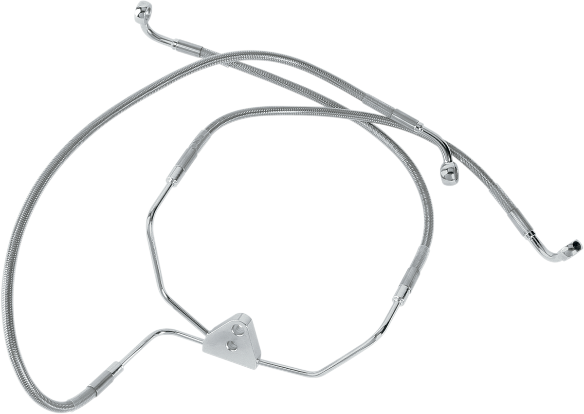 Drag Specialties Stainless Steel Brake Line Kit