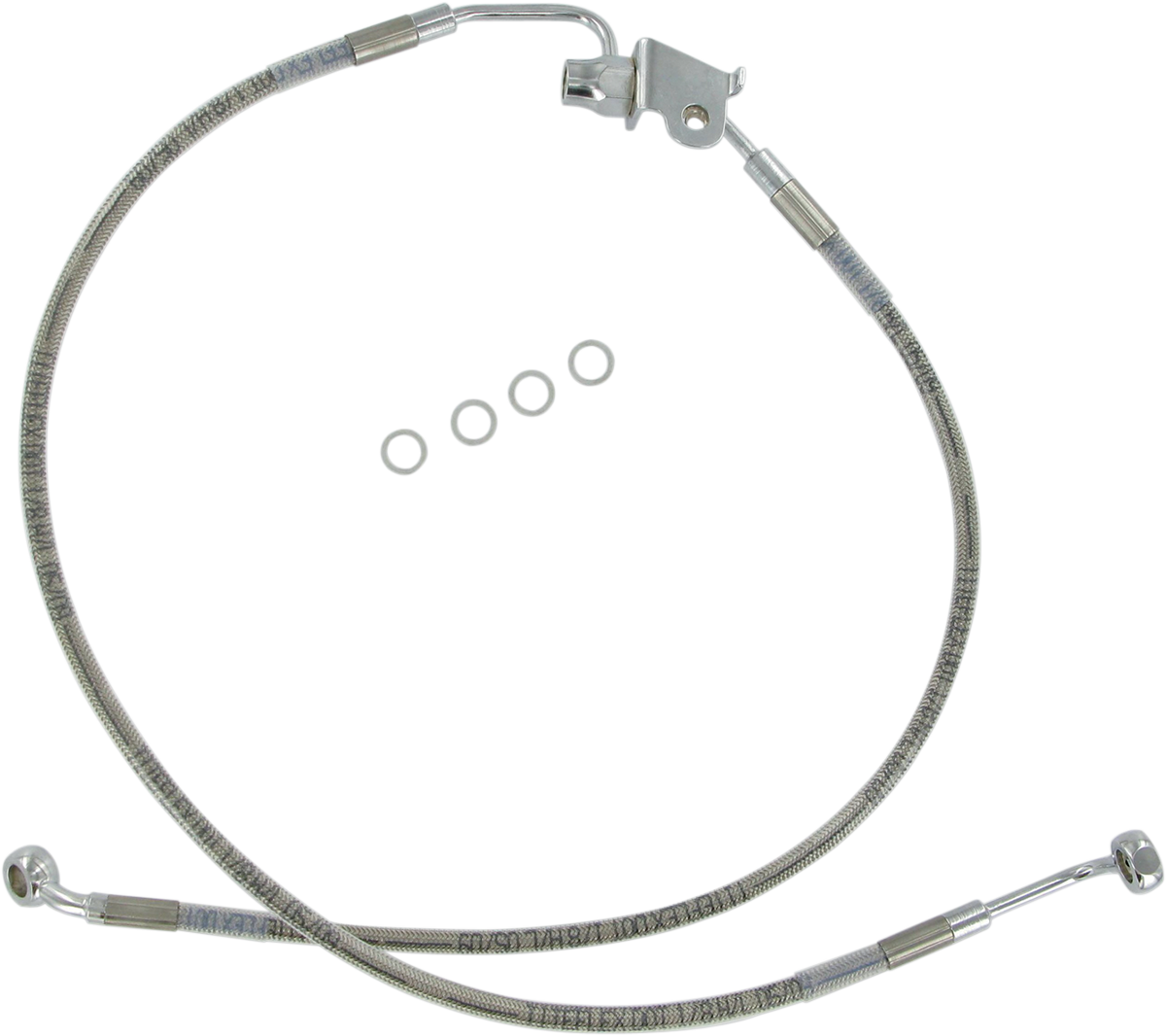 Drag Specialties Stainless Steel Brake Line Kit