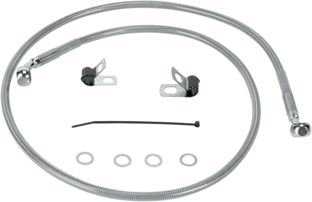 Drag Specialties Stainless Steel Brake Line Kit