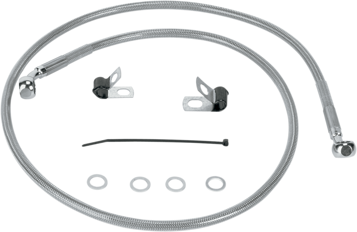 Drag Specialties Stainless Steel Brake Line Kit