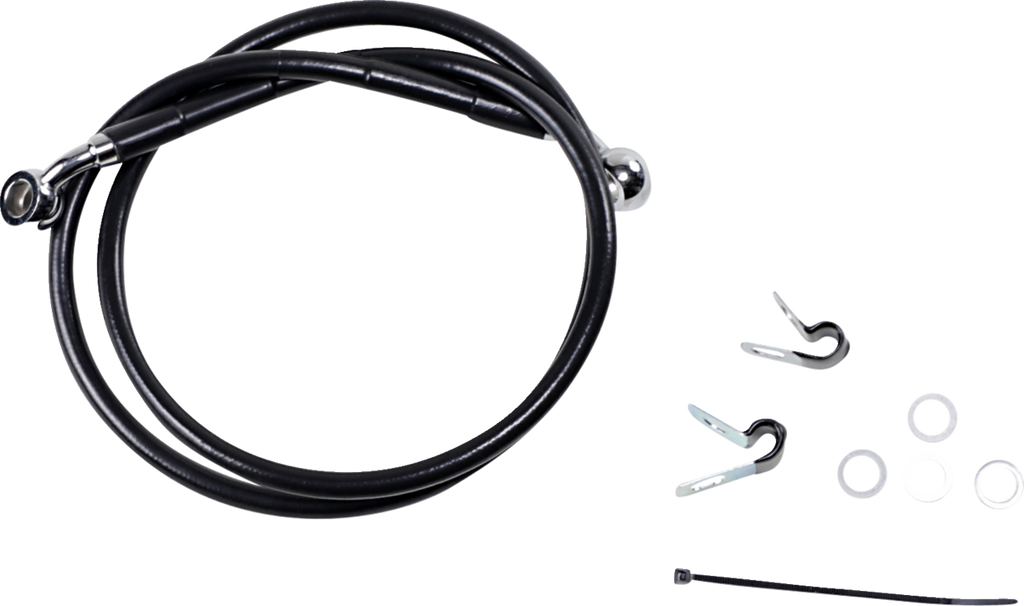 Drag Specialties Stainless Steel Brake Line Kit