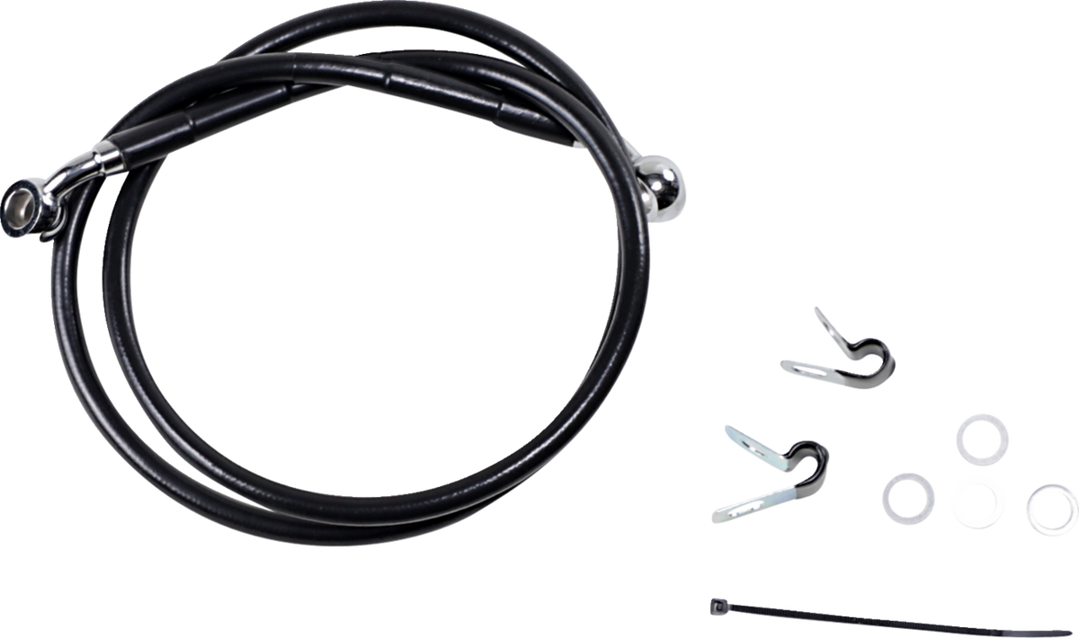 Drag Specialties Stainless Steel Brake Line Kit