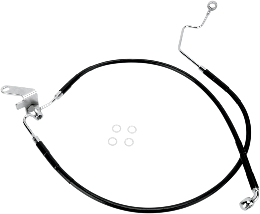 Drag Specialties Stainless Steel Brake Line Kit