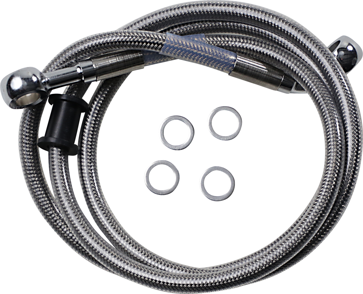 Drag Specialties Stainless Steel Brake Line Kit