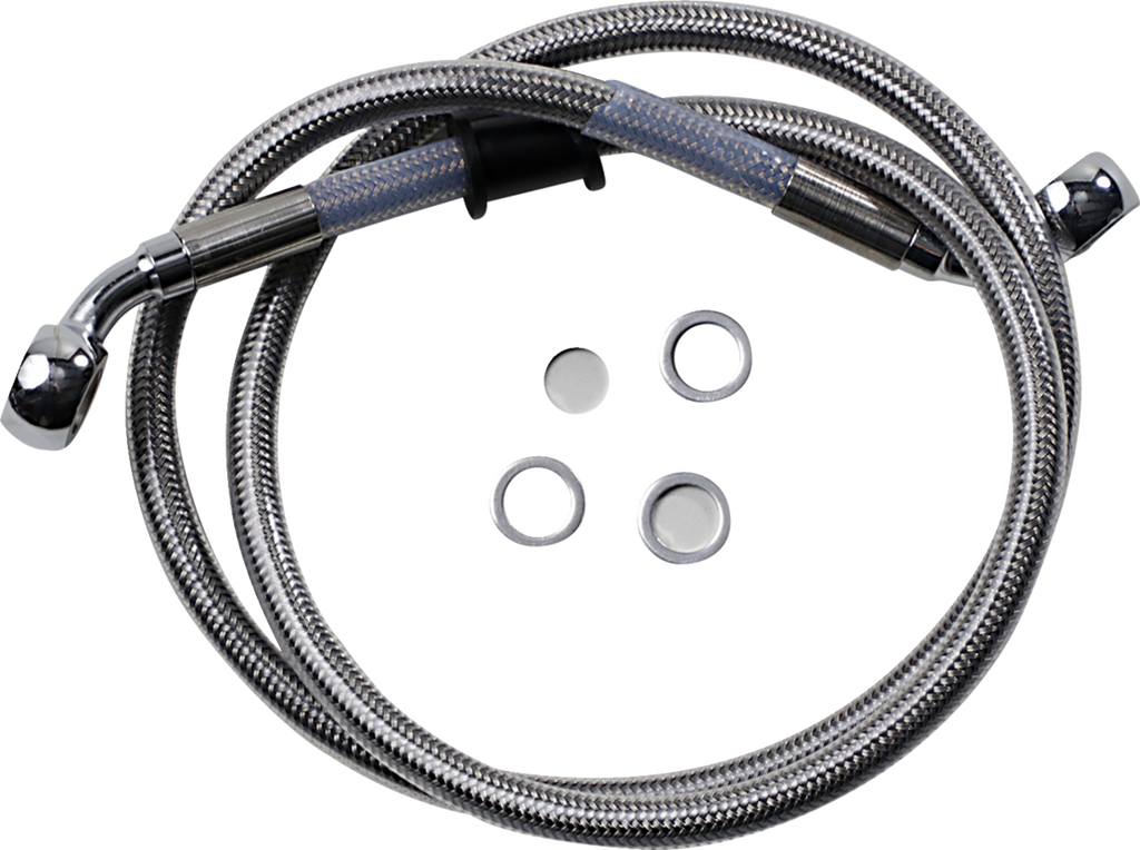 Drag Specialties Stainless Steel Brake Line Kit