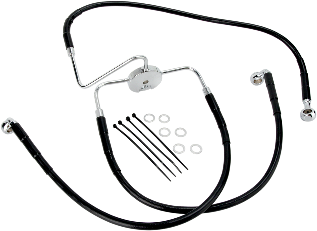 Drag Specialties Stainless Steel Brake Line Kit