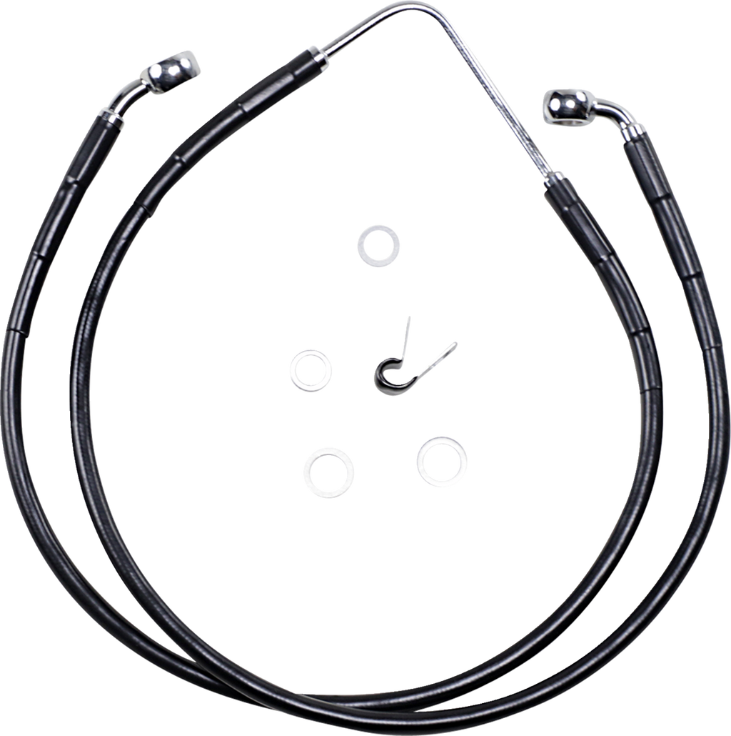 Drag Specialties Stainless Steel Brake Line Kit