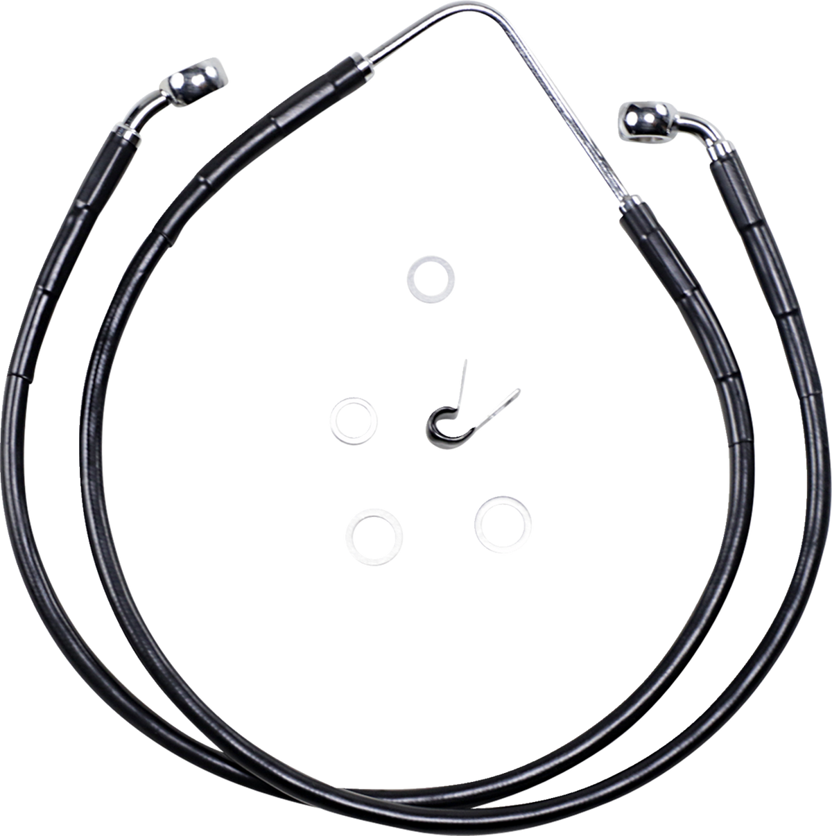 Drag Specialties Stainless Steel Brake Line Kit