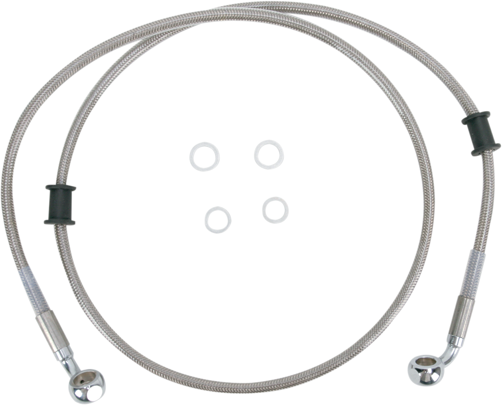 Drag Specialties Stainless Steel Brake Line Kit
