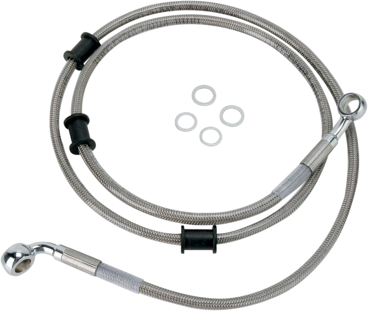 Drag Specialties Stainless Steel Brake Line Kit