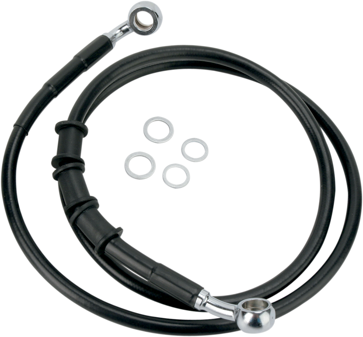 Drag Specialties Stainless Steel Brake Line Kit