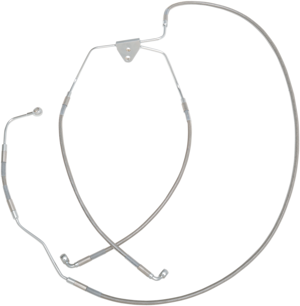 Drag Specialties Stainless Steel Brake Line Kit