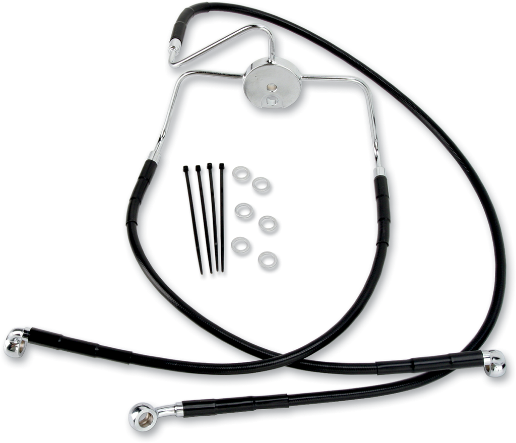 Drag Specialties Stainless Steel Brake Line Kit