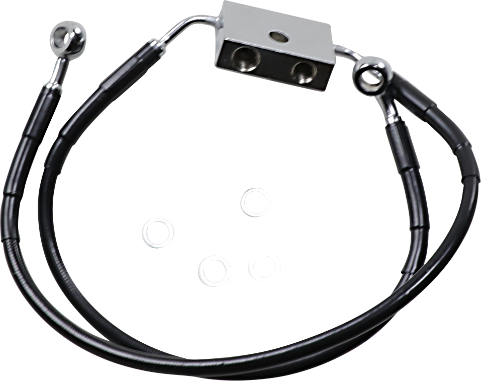 Drag Specialties Stainless Steel Brake Line Kit
