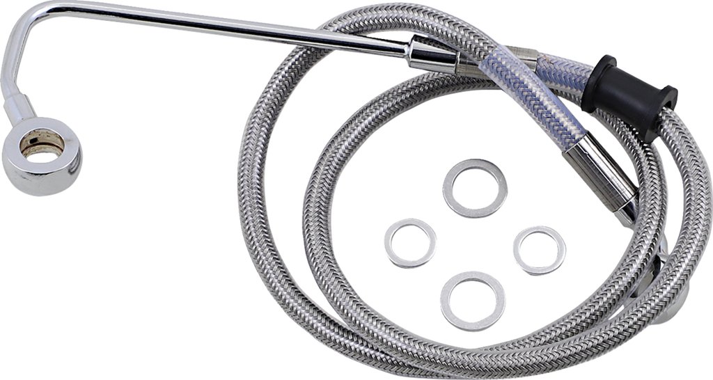 Drag Specialties Stainless Steel Brake Line Kit