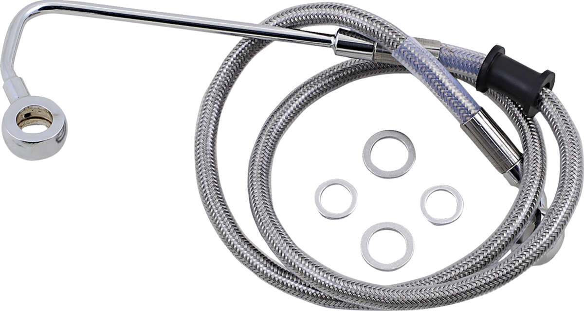 Drag Specialties Stainless Steel Brake Line Kit