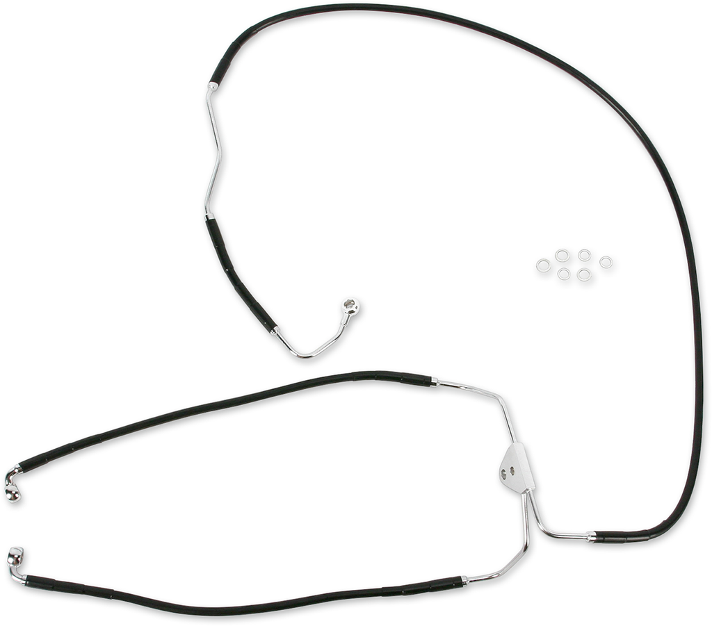 Drag Specialties Stainless Steel Brake Line Kit
