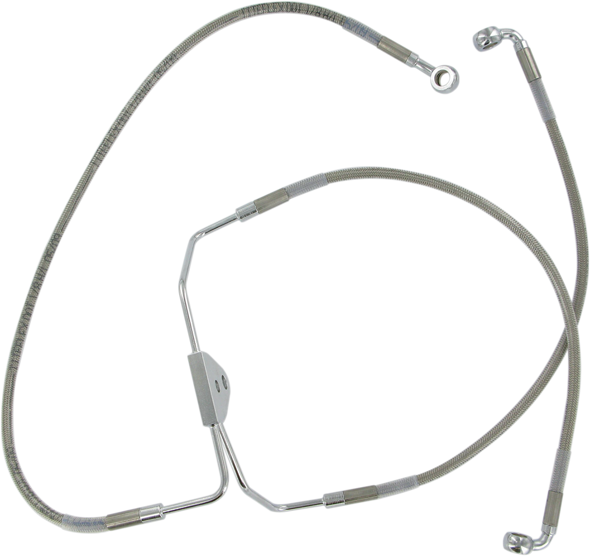 Drag Specialties Stainless Steel Brake Line Kit