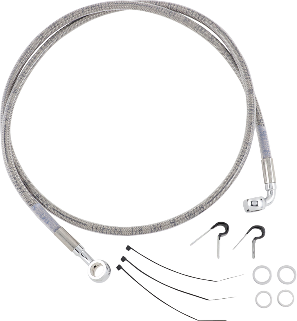 Drag Specialties Stainless Steel Brake Line Kit