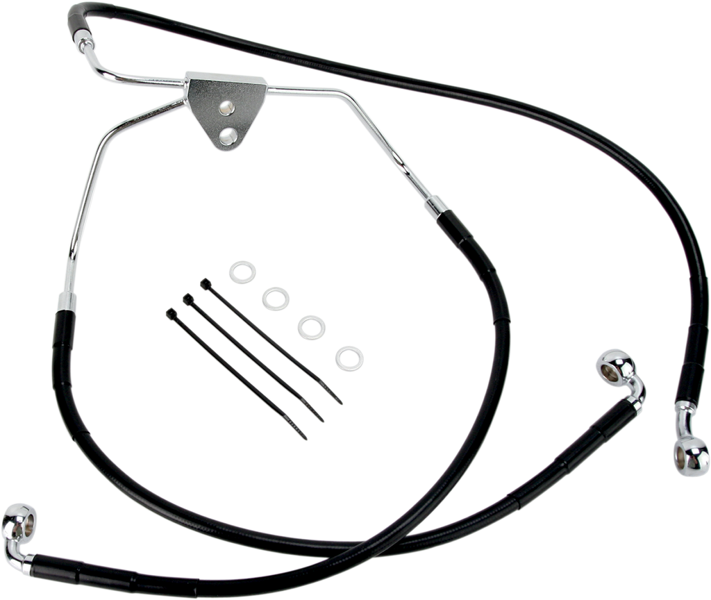 Drag Specialties Stainless Steel Brake Line Kit