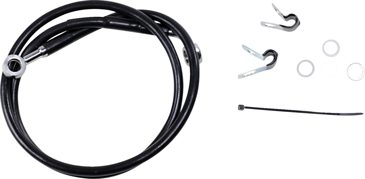 Drag Specialties Stainless Steel Brake Line Kit