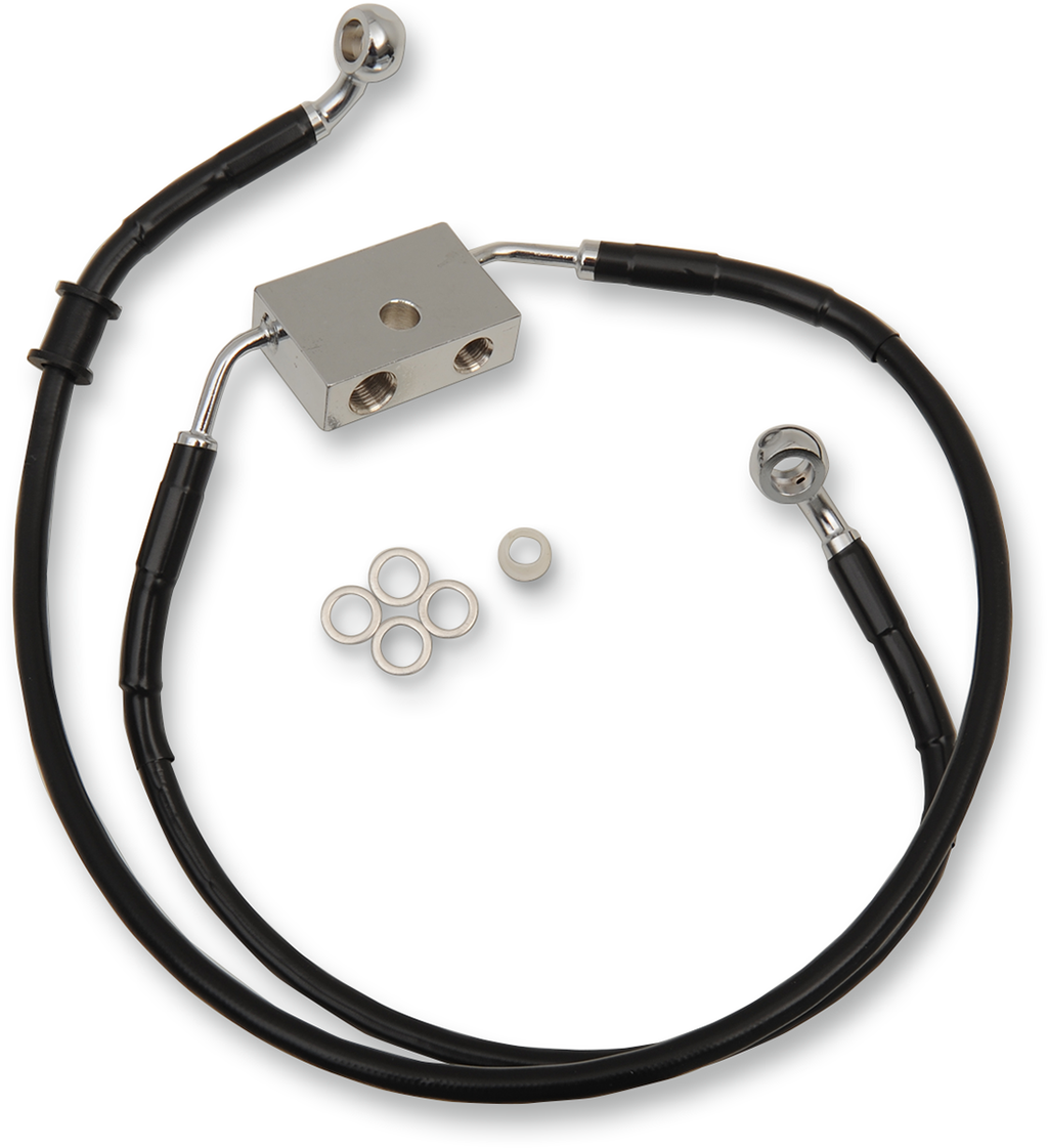 Drag Specialties Stainless Steel Brake Line Kit