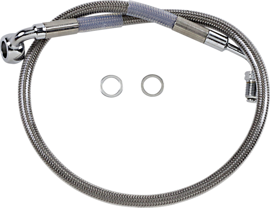 Drag Specialties Stainless Steel Brake Line Kit