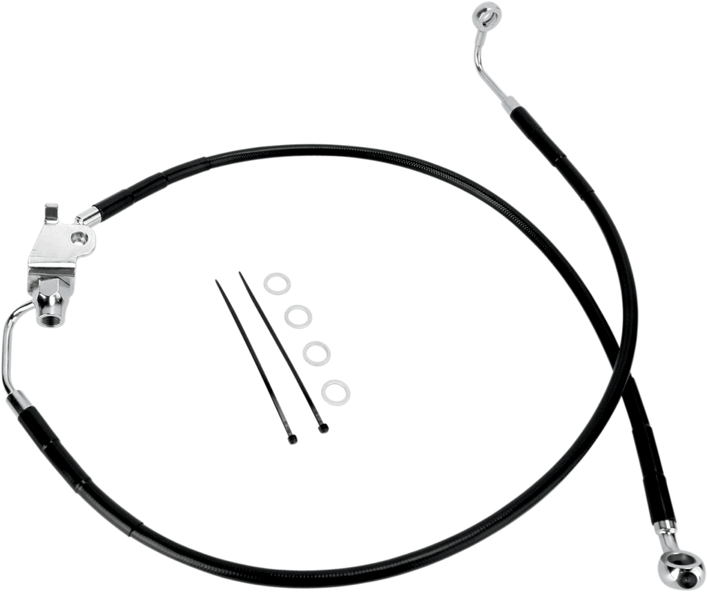 Drag Specialties Stainless Steel Brake Line Kit