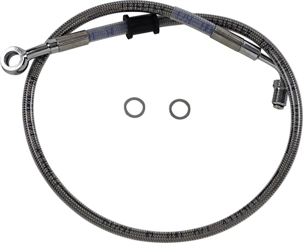 Drag Specialties Stainless Steel Brake Line Kit
