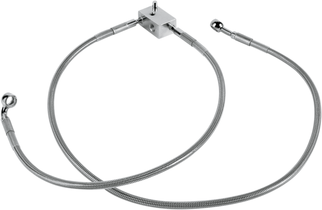 Drag Specialties Stainless Steel Brake Line Kit