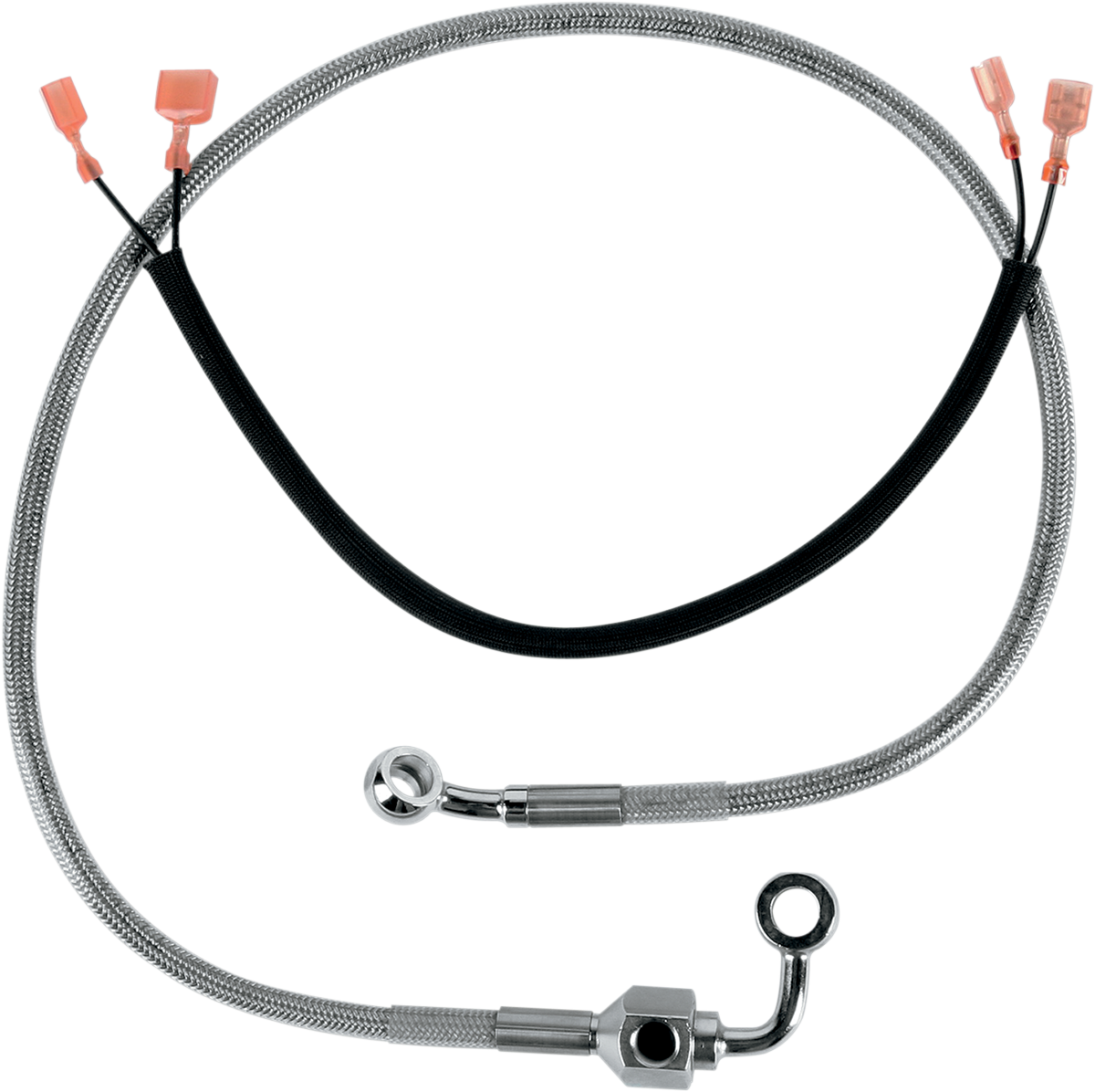 Drag Specialties Stainless Steel Brake Line Kit