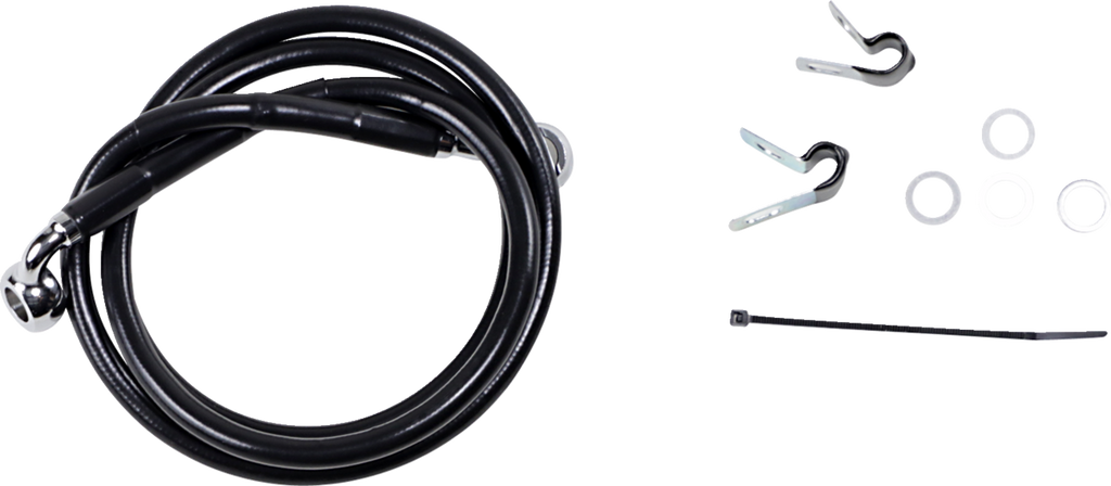 Drag Specialties Stainless Steel Brake Line Kit