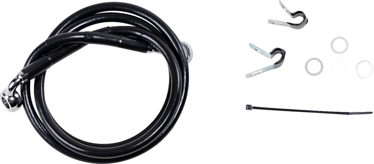 Drag Specialties Stainless Steel Brake Line Kit
