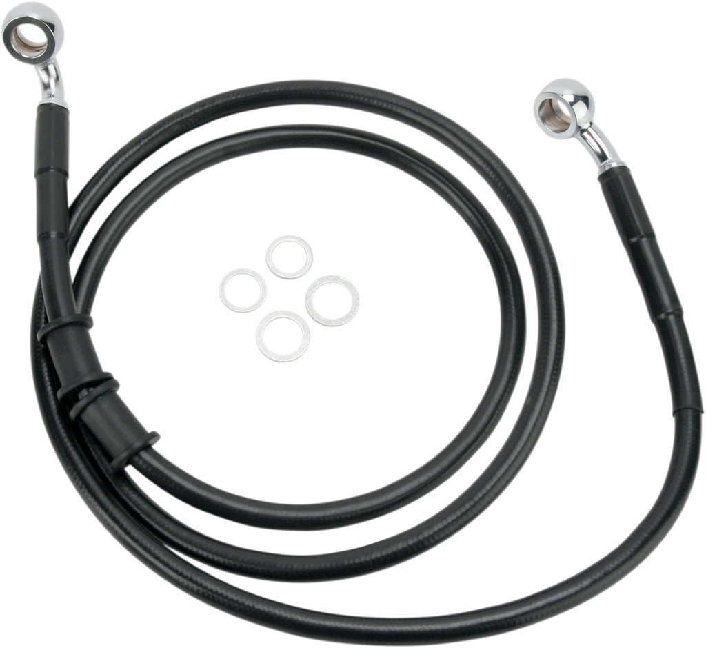 Drag Specialties Stainless Steel Brake Line Kit