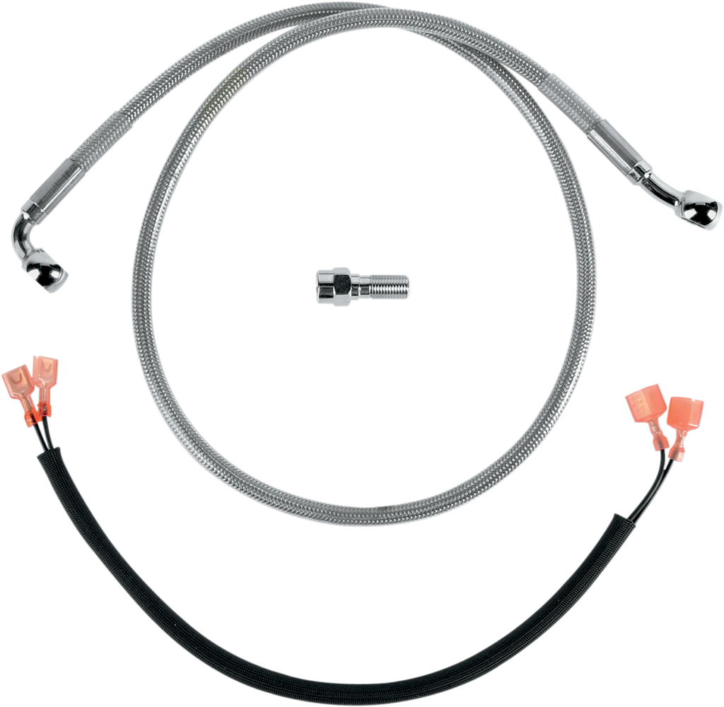 Drag Specialties Stainless Steel Brake Line Kit